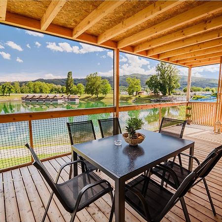 Deluxe Lake View Mobile Homes With Thermal Riviera Tickets Catez ob Savi Bagian luar foto